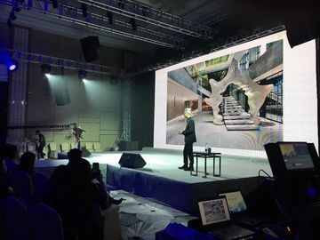 높은 밝기 실내 풀 컬러 P3 / LED 스테이지 스크린, 64 포인트 X 64 포인트