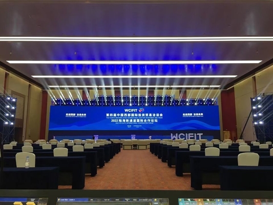 P3.91 야외 대여 다이 캐스트 알루미늄 RGB LED 디스플레이 LED 벽 NOVA 시스템