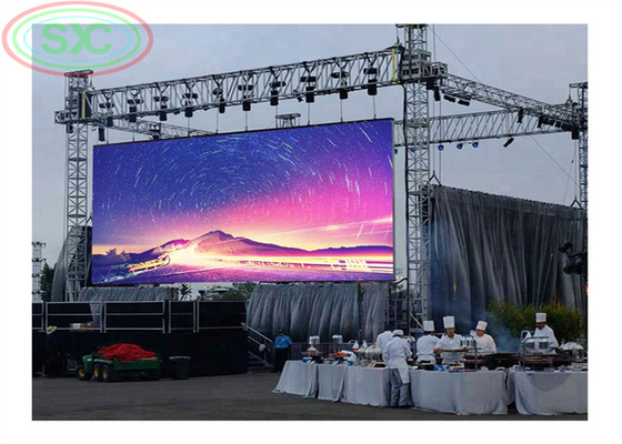실내 무대 배경 전색 LED 비디오 벽 스크린 라이브 이벤트 투어 콘서트