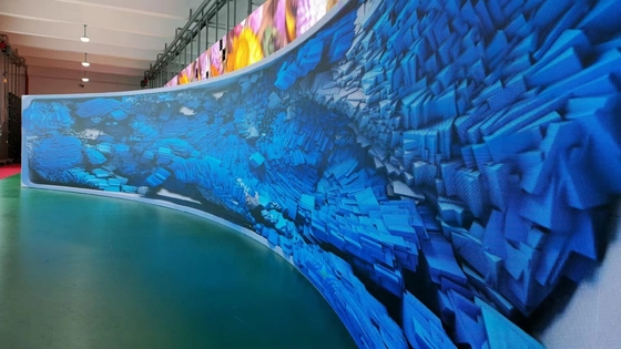 40,000 Sqm 밀도 실내 풀 컬러 LED 디스플레이, 방수, 밀폐 된 철 캐비닛