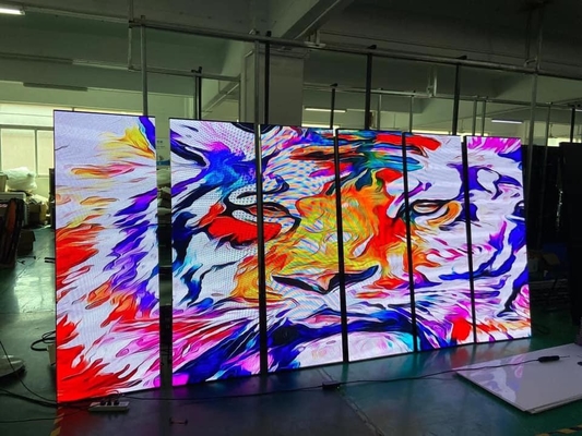 실내 SMD2121 RGB 방수 LED 렌터 스크린 광고용 풀 컬러 LED 디스플레이