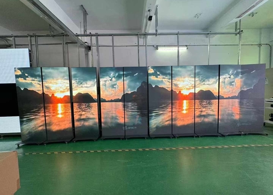 P10 IP67 고정된 야외 전색 LED 다이 캐스트 알루미늄 스크린, 광고 스크린