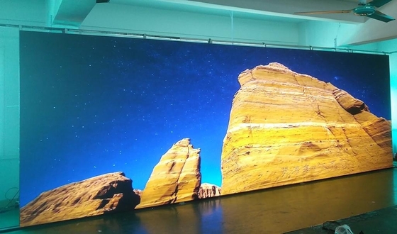 실내 렌터 캐비닛 RGB LED 디스플레이 화면 고해상도 P8 1/4 스캔 모드