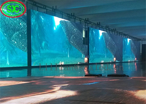 SMD3535 P8 야외 풀 컬러 LED 렌터 스크린 RGB 8500cd/Sqm 15625 포인트/Sqm