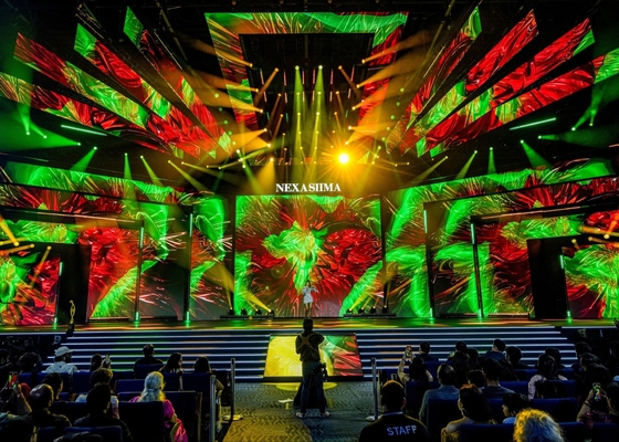 HD RGB LED 비디오 월 P391, 야외 방수 SMD LED 디스플레이 게시판
