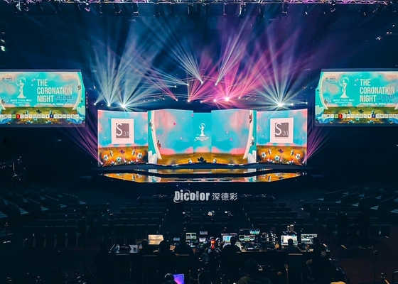 야외 IP65 RGB LED 디스플레이 방수 상자 P5 에피스타 칩 광고 3 년 보증