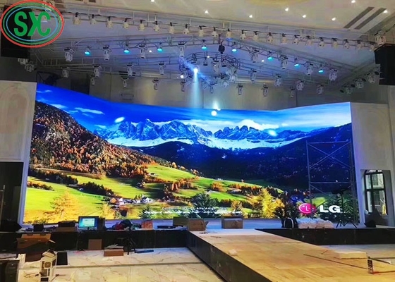 2500nits 밝기 고해상도 P3 SMD 실내 RGB 풀 컬러 LED 비디오 디스플레이