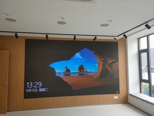 렌터 아웃도어 풀 컬러 LED 디스플레이 P8mm HD IP65 고정 설치
