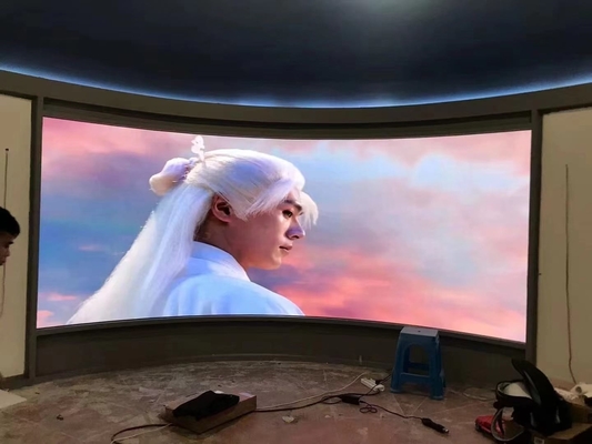 P3.91 실내 LED 디스플레이 다이 캐스트 알루미늄 스크린 디스플레이 HD 풀 컬러 스테이지 500x1000 캐비닛