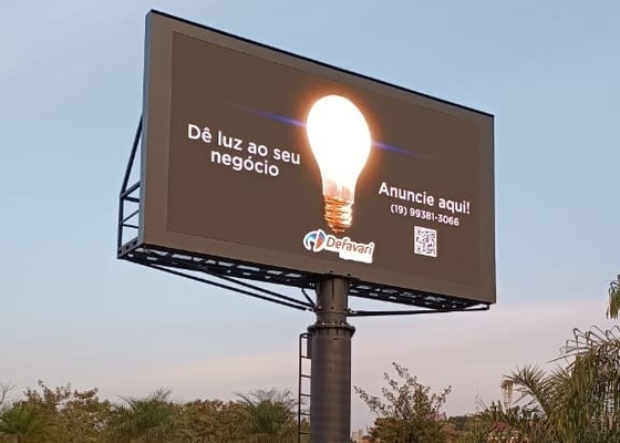 야외 전색 LED 렌터 스크린 전시용 물리적 피치 6