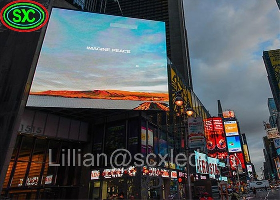 3년 보증과 함께 비디오 임대용으로 RGB 초파늘한 야외 풀 컬러 LED 디스플레이