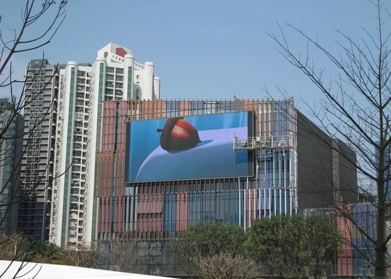 얇은 와이파이 야외 전색 LED 비디오 패널 표지판 / 야외 광고 LED 디스플레이