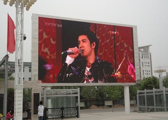 좋은 가격 고정 / 임대 비디오 벽 고 해상도 1/4 스캔 P10 LED 화면 SMD2121 온라인으로