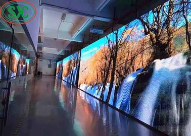 SMD 3528 P6 대형 RGB LED 다이 캐스팅 알루미늄 화면 IP65 장수 실내 LED TV 벽
