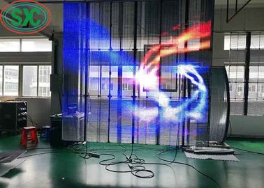 풀 컬러 튜브 칩 투명 LED 패널 SMD2121 사용자 정의 화면 크기