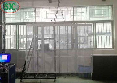 방수성 풀 컬러 고해상도 투명한 LED 화면 SMD1921 3년 보증