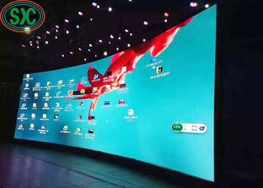 고정된 풀 컬러 LED 다이 캐스트 알루미늄 광고 스크린 철 캐비닛, 111111 포인트 / 평방 미터