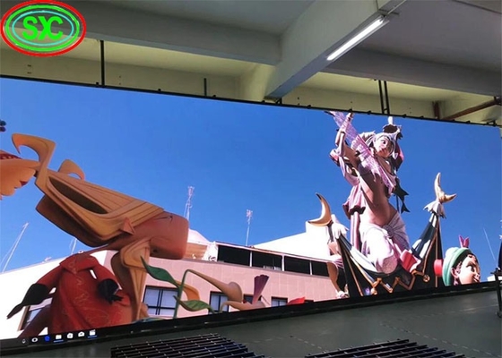 풀 컬러 방수 소 피치 울트라 HD LED 게시판, P2 SMD LED 화면 게시판 IP34 1/32 스캔