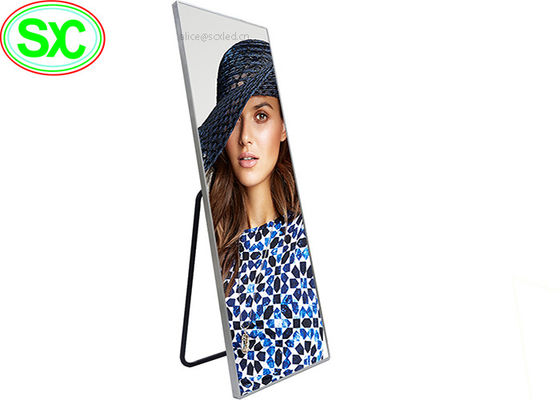 휴대용 실내 풀 컬러 발광 다이오드 표시, 디지털 방식으로 LED 포스터 P3에 의하여 지도되는 매체 전시