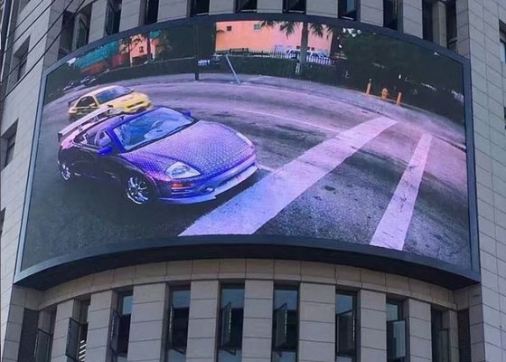 에너지 - 외부 다채로운 LED 디스플레이, 500*1000MM 캐비닛 크기의 65410점 / 평방 미터 점 밀도