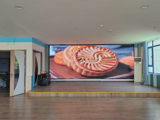픽셀 피치 2mm LED 비디오 벽 HD P2 실내 LED 화면 512x512mm 다이 캐스팅 알루미늄 패널 LED 디스플레이 화면,3840hz 갱신 속도,1000nit 밝기,640x640 전면 서비스