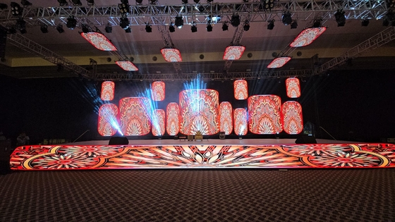LED 패널 p3.91 표지판 p3.91 콘서트 화면 p3.9mm 500x500mm,노바스타 시스템,3500cd 밝기,3840hz 갱신 속도