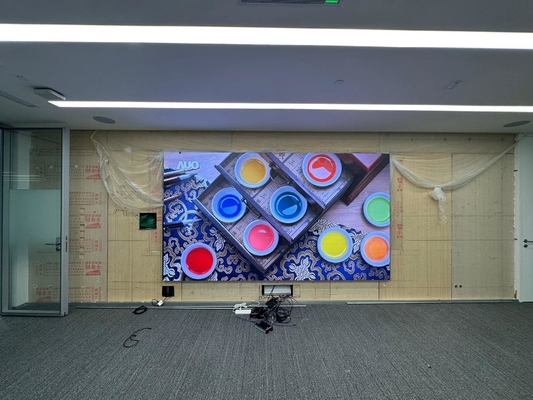 P2.5 실내 LED 비디오 디스플레이 패널 높은 갱신 속도 광고 화면 광고 벽에 대한 640x640mm, 3840 갱신 속도, 곡선 디자인을 지원