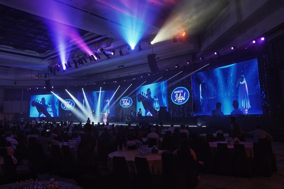 P3 LED 광고 게시판 4K HD LED 게시판 실내 LED 비디오 벽 P3 단위 576x576mm,노바스타 시스템,1200cd 밝기,3840hz 갱신 속도