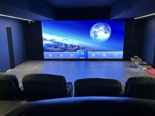 커브드 스크린 초명성 높은 갱신 속도 400x300mm LED 캐비닛 디스플레이, 3인1 풀 컬러