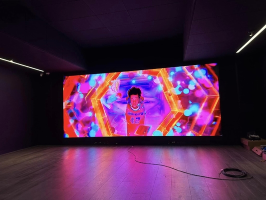 커브드 스크린 초명성 높은 갱신 속도 400x300mm LED 캐비닛 디스플레이, 3인1 풀 컬러