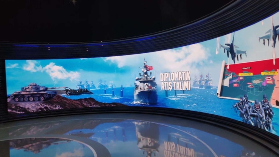 640x640mm 패널 3840Hz 높은 리프레쉬 SMD2020 P2.5 프론트 서비스 실내 LED 화면 디스플레이, 노바스타 시스템,1100nit 밝기