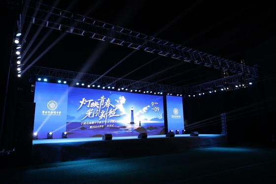 640x640mm 패널 3840Hz 높은 리프레쉬 SMD2020 P2.5 프론트 서비스 실내 LED 화면 디스플레이, 노바스타 시스템,1100nit 밝기