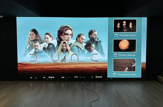 렌터 스크린 RGB 실내 풀 컬러 LED 디스플레이 HD 렌터 P4 LED 스크린
