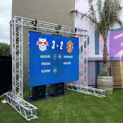 투명 렌터 P4 실내 풀 컬러 LED 디스플레이 LED 빌보드 전시 1/8 스캔
