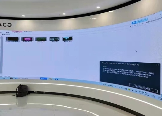 제어 시스템 동기화 및 동기화 LED 풀 컬러 디스플레이 상업용 실내 광고용 768mm * 768mm