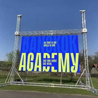 야외 다이 캐스팅 알루미늄 축구 경기장 스크린 방수 주위 풀 컬러 LED 디스플레이 대여 P4.81