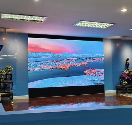 렌터 스크린 커브 LED 디스플레이 모듈 4.81mm 픽셀 피치 500x500mm 캐비닛