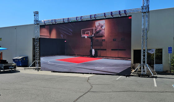 P6 SMD 풀 컬러 실내 렌탈 LED 디스플레이 스크린 6000cd/m2