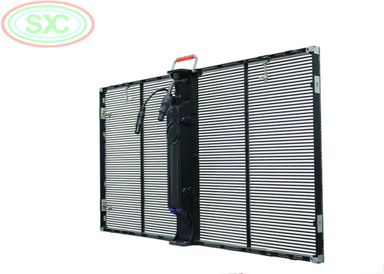 매달린 LED 스크린 투명한 LED 디스플레이 1000*500MM 조절 밝기