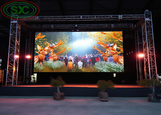 HD 4K 500*500mm 임대 LED 디스플레이 2500cd/m2 SMD LED 스크린
