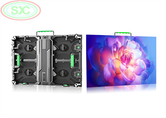 좋은 가격 P3.91 실내 무대 전색 LED 디스플레이 500x500mm 임대 비디오 벽 온라인으로