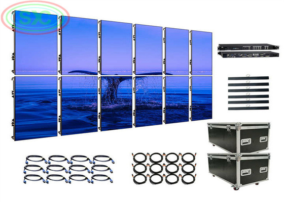 P4.81 LED 패널 500*500mm 또는 500*1000mm, SMD 고해상도 LED 벽 LED 화면