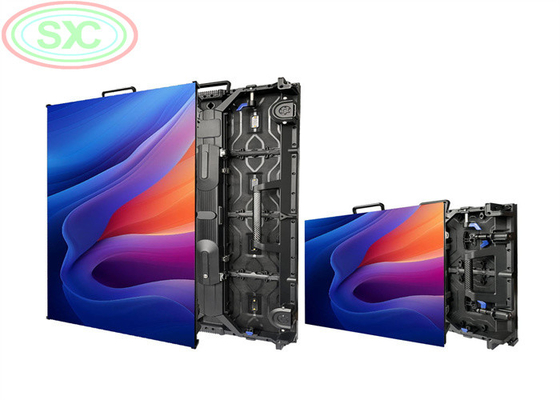 AC 110/220V 입력 전압 외부 전색 LED 디스플레이 65410점 / 평방 미터 점 밀도 및 250 * 250mm 모듈 크기