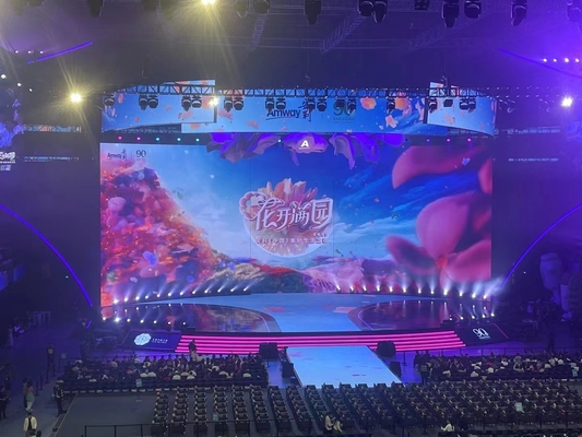 HD 광고 LED 화면 P4 풀 컬러 SMD 야외 유연 LED 디스플레이 화면
