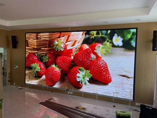 실내 임대 P3.91 주도하는 비디오 월 500x500mm 높은 새로 고침 3840Hz 주도하는 스크린 패널