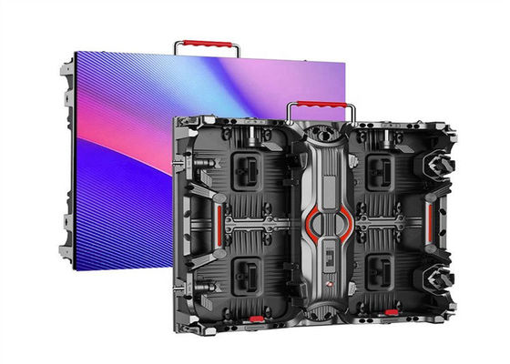 실내 풀 컬러 LED 디스플레이 P2.5 간편 설치 LED 벽 광고 및 이벤트용 640x640mm 렌탈 LED 패널