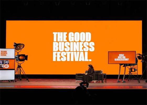 실내 풀 컬러 LED 디스플레이 P2.5 간편 설치 LED 벽 광고 및 이벤트용 640x640mm 렌탈 LED 패널