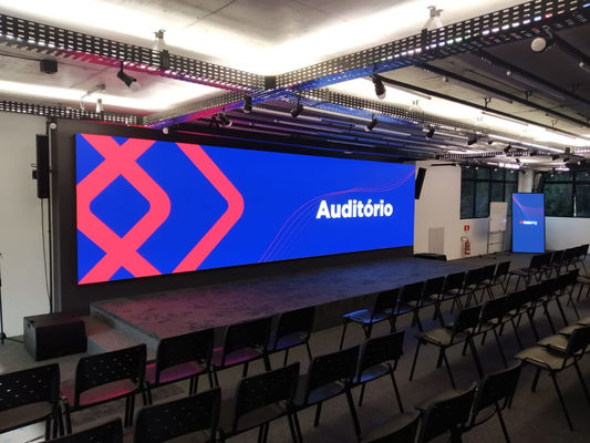 P4 실내 전체 컬러 방수 LED 디스플레이 LED 다이 캐스팅 알루미늄 스크린