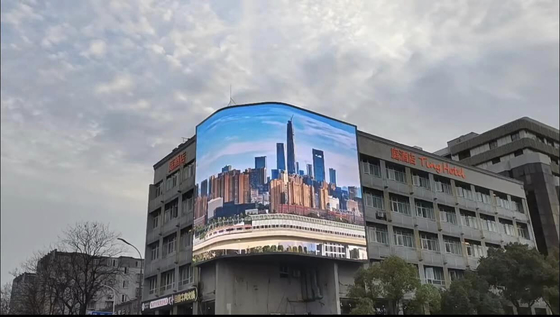 야외 풀 컬러 LED 디스플레이 P6 LED 디스플레이 스크린