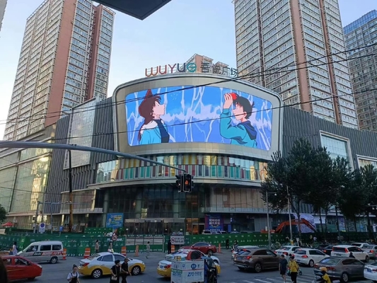 야외 풀 컬러 LED 디스플레이 P6 LED 디스플레이 스크린